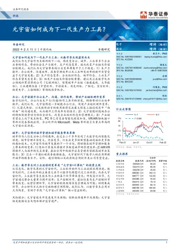 科技行业:元宇宙如何成为下一代生产力工具?-华泰证券-2022.2.11-38页_1
