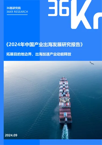 2024年中国产业出海发展研究报告-36氪_1