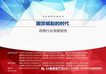 【申万宏源】消费行业深度报告:国货崛起的时代 听光Vic