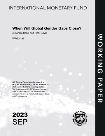 IMF-全球性别差距何时缩小?(英)-2023-WN10