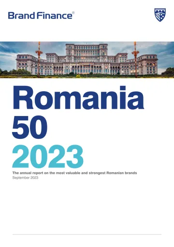 品牌价值-罗马尼亚最有价值和最强大品牌50强的2023年度报告(英)-2023-WN10