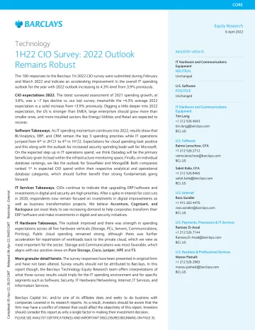 巴克莱-美股科技行业-2022年的前景依然强劲-2022.4.6-44页
