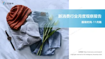 亿欧智库 新消费行业月度观察报告-服装时尚-11月篇-2023 听光Vic
