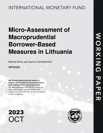 IMF-立陶宛基于借款人的宏观审慎措施微观评估(英)-2023.10-68页