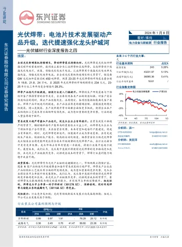 光伏辅材行业深度报告之四:光伏焊带:电池片技术发展驱动产品升级,迭代提速强化龙头护城河-东兴证券 听光Vic_1