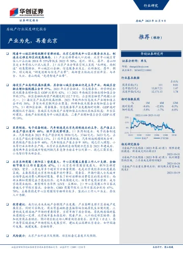 房地产行业深度研究报告:产业为先,再看北京-20231109-华创证券-44页