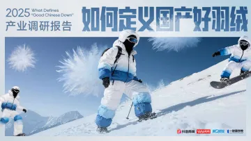 如何定义国产好羽绒——2025产业调研报告-抖音商城x一财商学 听光Vic
