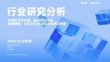 蝉妈妈&蝉魔方:AI报告-巧克力行业研究分析-29页