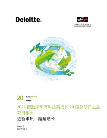 2024 德勤深圳高科技高成长20 强及明日之星项目报告-2024.12-24页_1