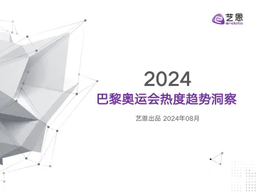 2024巴黎奥运会热度趋势洞察-艺恩