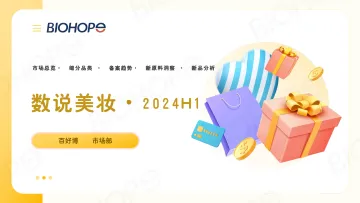2024H1数说美妆报告-百好博 听光Vic