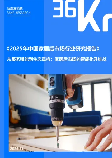 2025年中国家居后市场行业研究报告-36氪 听光Vic