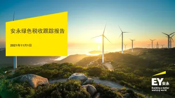 安永绿色税收跟踪报告(中文版)-48页