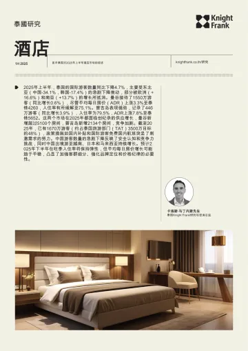 酒店行业泰国研究:曼谷和普吉岛酒店市场2025年上半年(英译中)-莱坊 听光VIc