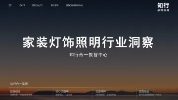2024家装灯饰照明行业洞察报告-知行战略咨询