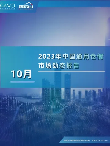 物联云仓-2023年10中国通用仓储 市场动态报告-31页-WN11