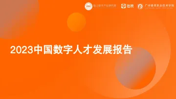 2023中国数字人才发展报告-链上数字产业研究院&猎聘&广州番禺职业技术学院-2023-68页-WN11