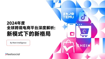 2024年度全球跨境电商平台深度解析报告:新模式下的新格局-飞书深诺 听光Vic_1
