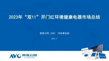 2023年双11促销期开门红清洁电器市场总结-49页-WN11