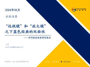弘则研究-洋河股份-002304-深度研究报告:“远视镜”和“放大镜”之下蓝色经典的双面性