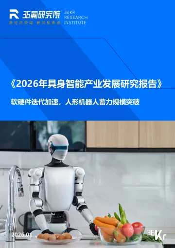 2026年具身智能产业发展研究报告-36氪 听光Vic