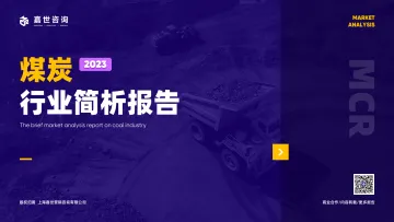 MCR嘉世咨询《2023煤炭行业发展简析报告》PDF版-17页-WN10