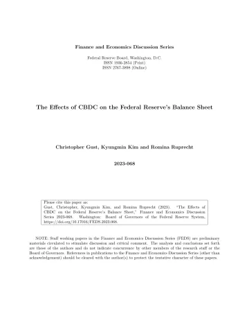 美联储-CBDC对美联储资产负债表的影响(英)-2023-38页