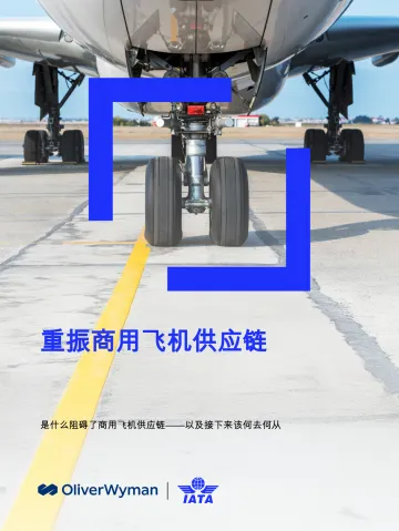 重振商用飞机供应链:是什么阻碍了商用飞机供应链——以及接下来该何去何从-奥纬咨询公司 听光Vic