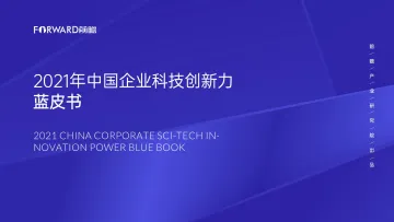 2021年中国企业科技创新力蓝皮书