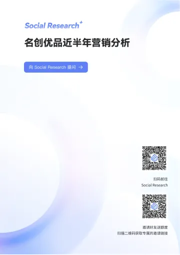 名创优品近半年营销分析-数说故事 听光Vic_1