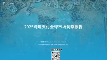 2025跨境支付全球市场洞察报告 听光Vic