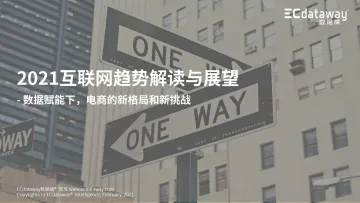2021年互联网趋势洞察及展望 -数据威-202102