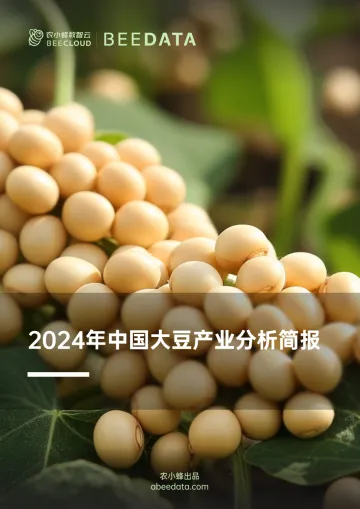 农小蜂:2024年中国大豆产业分析简报-17页_1