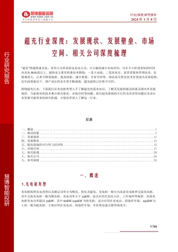 超充行业深度:发展现状、发展壁垒、市场空间、相关公司深度梳理 听光vic