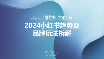 2024年小红书平台趋势及品牌打法拆解-解数咨询 听光vic