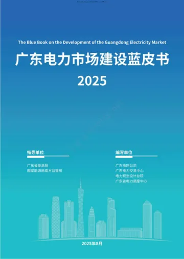 广东电力市场建设蓝皮书2025 听光Vic_1