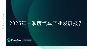 2025年一季度汽车产业发展报告 听光Vic_1