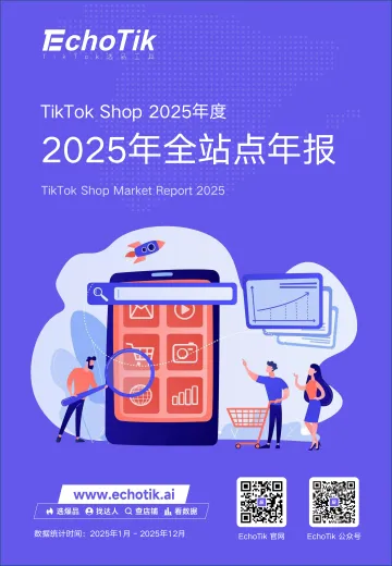 TikTok Shop 2025年度报告-EchoTik 听光Vic