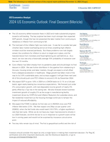 2024年美国经济展望(英)-2023-WN11
