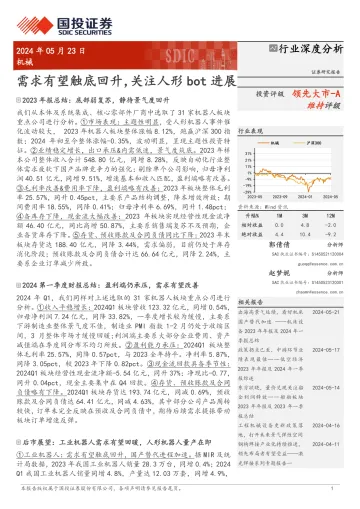 机械：需求有望触底回升，关注人形bot进展-国投证券 听光Vic.pdf 