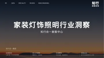 知行战略咨询-家装灯饰照明行业洞察_1