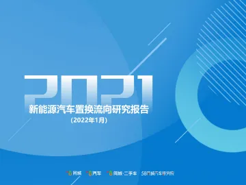 2021新能源汽车置换流向研究报告-58汽车-36页