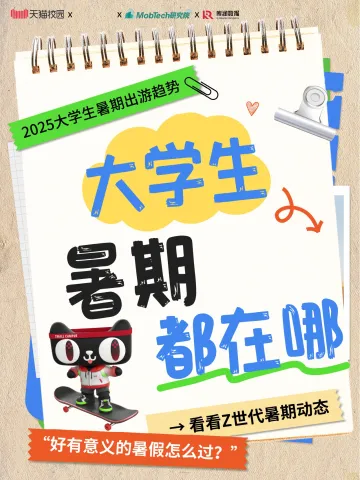 2025大学生暑期出游趋势-天猫校园 听光Vic_1