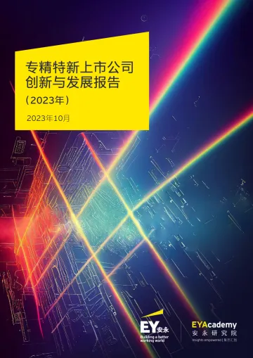 专精特新上市公司创新与发展报告(2023年)-安永-2023.10-116页