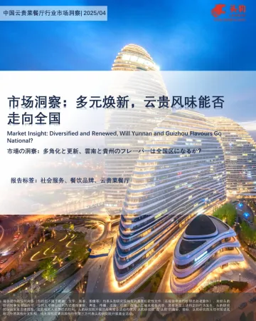 中国云贵菜餐厅行业市场洞察:多元焕新,云贵风味能否走向全国-头豹研究院 听光VIc