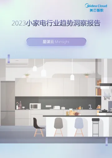 2023小家电行业趋势洞察报告-美云智数 听光Vic