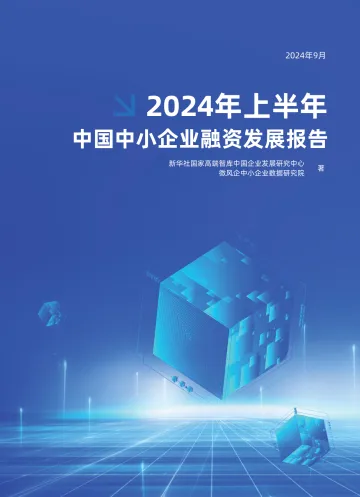 新华社国家高端智库中国企业发展研究中心-2024年上半年中国中小企业融资发展报告 听光Vic_1
