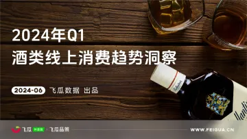 2024年Q1酒类线上消费趋势洞察报告-飞瓜数据 听光Vic_1