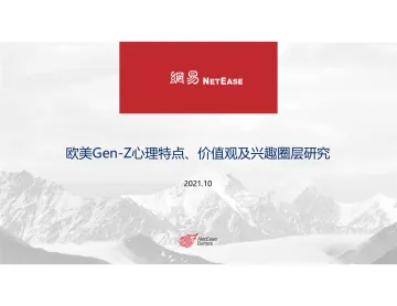 欧美Gen-Z心理特点、价值观及兴趣圈层研究 听光Vic