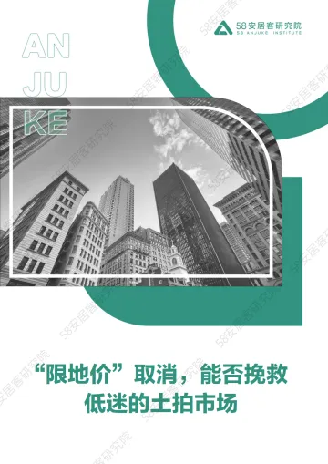 58安居客房产研究院-“限地价”取消,能否挽救低迷的土地市场-10页-WN11